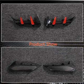 Rear bumper covers (for A45 AMG 2021-2023, Carbon) photo 4