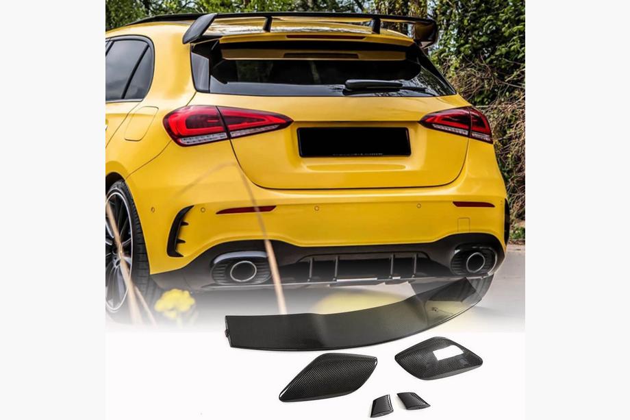 Mercedes A-class W177 2018- Spoiler V3 (for HB, Carbon) Image
