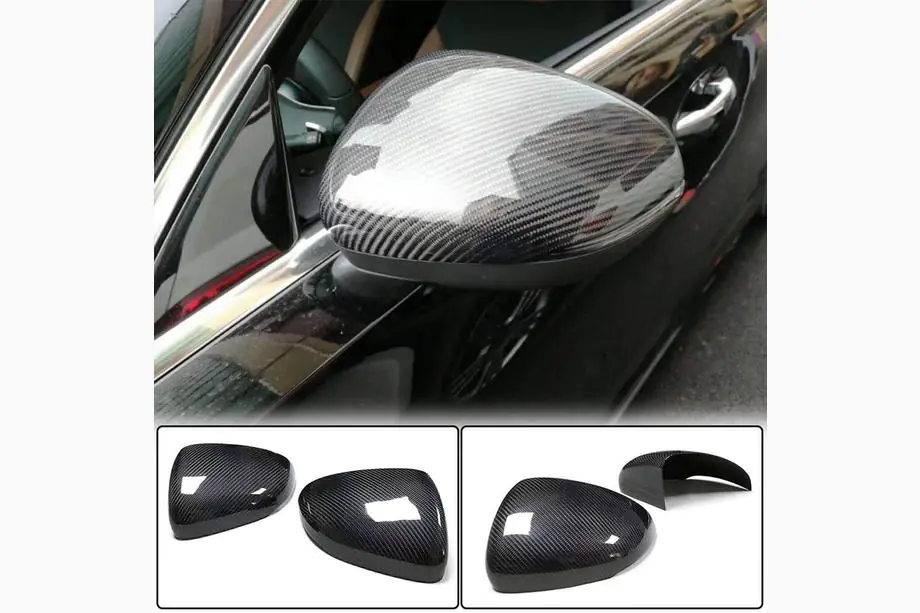 Mercedes A-class W177 2018- Mirror Covers (2018-2021, Carbon) Image