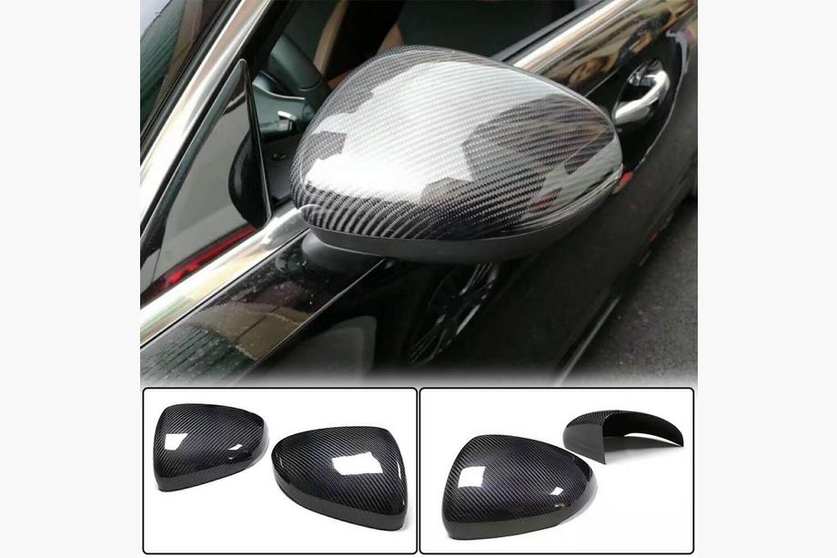Mercedes A-class W177 2018- Mirror Covers (2018-2021, Carbon) Image
