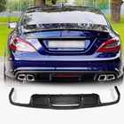 Mercedes CLS C218 2011-2018 Rear Bumper Diffuser (for Base/CLS63 AMG 2015-2018, Carbon) photo 1