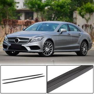 Side Skirts (for AMG-Line / CLS63 AMG SD 2015-2018, Carbon) photo 1