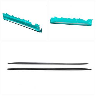 Side Skirts (for AMG-Line / CLS63 AMG SD 2015-2018, Carbon) photo 2