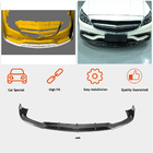 Mercedes CLS C218 2011-2018 Front Bumper Lip V1 Add-on (for CLS63 AMG SD 2015-2018, Carbon) photo 3