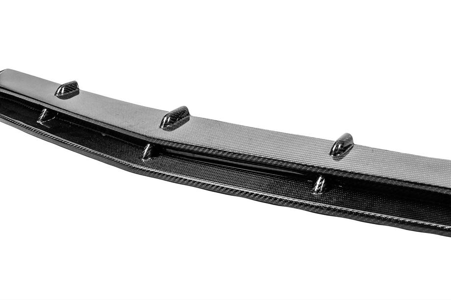 Mercedes CLS C218 2011-2018 Front Bumper Lip V2 Add-on (for CLS63 AMG SD 2015-2018, Carbon) Photo 13