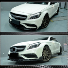 Mercedes CLS C218 2011-2018 Front Bumper Lip V3 (for CLS63 AMG SD 2015-2018, Plastic) photo 5