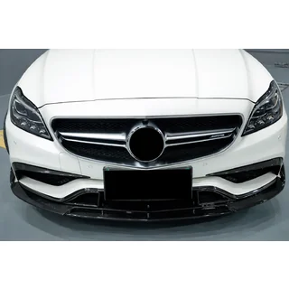 Carbon Front Bumper Covers for CLS63 AMG SD 2015-2018 Mercedes CLS C218 2011-2018 photo 2
