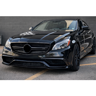 Carbon Front Bumper Covers for CLS63 AMG SD 2015-2018 photo 3