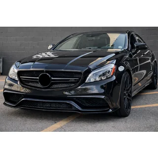 Carbon Front Bumper Covers for CLS63 AMG SD 2015-2018 Mercedes CLS C218 2011-2018 photo 3