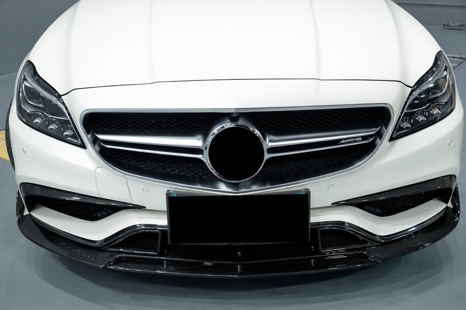 Mercedes CLS C218 2011-2018 Carbon Front Bumper Covers for CLS63 AMG SD 2015-2018 Photo 2