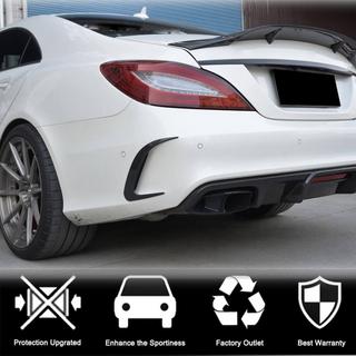 Rear bumper covers (for Base / CLS63 AMG SD 2015-2018, Carbon) photo 3