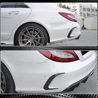 Rear bumper covers (for Base / CLS63 AMG SD 2015-2018, Carbon) photo 4