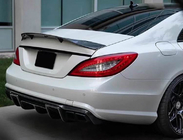 Mercedes CLS C218 2011-2018 Rear Bumper Diffuser for AMG-Line/CLS63 AMG 2011-2014, Carbon photo 4