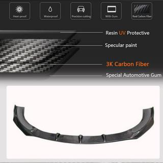 Front Bumper Lip Spoiler (for SD 2019-2022, Carbon) photo 3