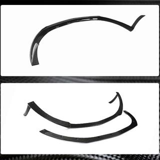 Front Bumper Lip Spoiler (for AMG-Line / CLA35 AMG SD 2019-2022, Carbon) photo 4