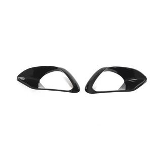 Front bumper extensions (for CLA45 AMG 2019-2022, ABS) Mercedes CLA C118 2019- photo 3
