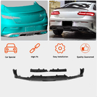 Mercedes E-class coupe C238 2016-2024 Rear Bumper Diffuser V1 for AMG-Line 2017-2019 Carbon photo 2