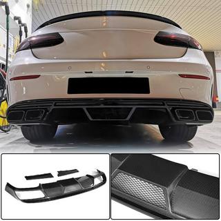 Rear Bumper Diffuser V1 for AMG-Line 2017-2019 Carbon photo 1