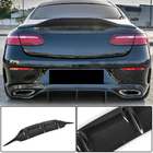 Mercedes E-class coupe C238 2016-2024 Rear Bumper Diffuser V2 for AMG-Line 2017-2019 Carbon photo 1