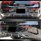 Mercedes E-class coupe C238 2016-2024 Rear Bumper Diffuser V2 for AMG-Line 2017-2019 Carbon photo 4