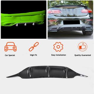 Rear Bumper Diffuser V2 for AMG-Line 2017-2019 Carbon photo 2