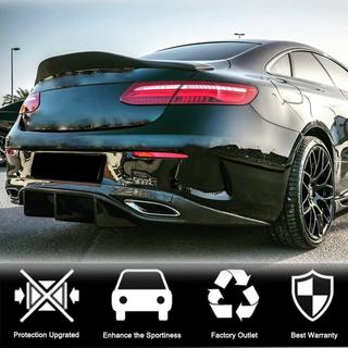 Rear Bumper Diffuser V2 for AMG-Line 2017-2019 Carbon photo 3