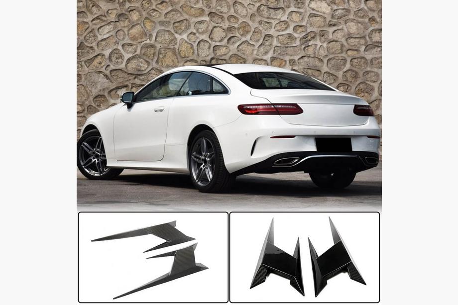 Mercedes E-class coupe C238 2016-2024 Carbon Rear Fender Covers (for AMG-Line 2017-2019) Image