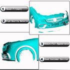 Mercedes E-class coupe C238 2016-2024 Carbon Front Bumper Covers (for AMG-Line 2017-2019) photo 3