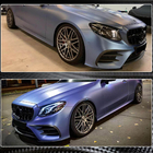 Mercedes E-class coupe C238 2016-2024 Front Bumper Lip for AMG-Line 2017-2019 Carbon photo 4