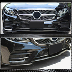 Mercedes E-class coupe C238 2016-2024 Front Bumper Lip for AMG-Line 2017-2019 Carbon photo 5