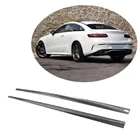 Mercedes E-class coupe C238 2016-2024 Side Skirts (for AMG-Line 2017-2019, Carbon) photo 1