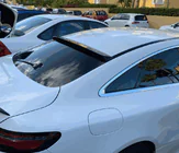 Mercedes E-class coupe C238 2016-2024 Spoiler Visor (Carbon) photo 3