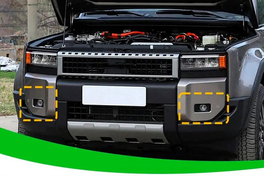 Toyota Land Cruiser Prado 250 2023- Fog Lights Kit (2 pcs) Image