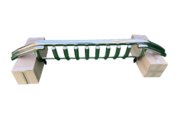 Toyota Land Cruiser Prado 150 2009-2023 Front bumper guard (stainless steel) photo 5