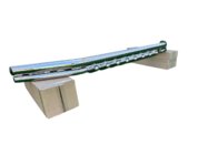 Toyota Land Cruiser Prado 150 2009-2023 Front bumper guard (stainless steel) photo 3