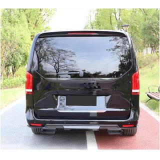 Rear Bumper Diffuser V1 for V-Class 2014-2019 Carbon photo 3