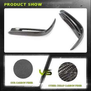 Carbon Fog Light Covers (for V-Class 2014-2019) photo 2