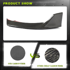 Mercedes Vito/V-class W447 2014- Front Bumper Flap Covers (for V Class 2014-2019, Carbon) photo 2