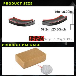 Front Bumper Flap Covers (for V Class 2014-2019, Carbon) photo 3