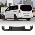Mercedes Vito/V-class W447 2014- Rear Bumper Diffuser V2 (for V-Class 2014-2019, Carbon) photo 1