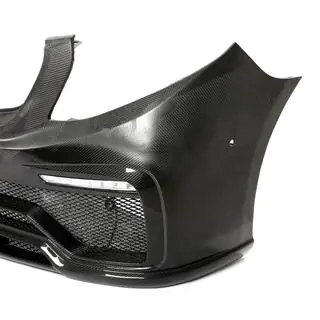 Front Bumper V2 (2014-2019, Carbon) Mercedes Vito/V-class W447 2014- photo 2