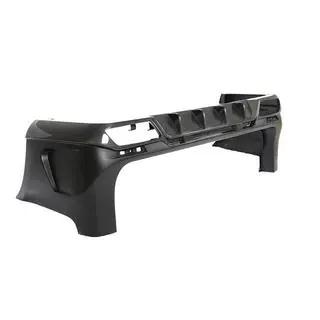 Rear Bumper (2014-2019, Carbon) Mercedes Vito/V-class W447 2014- photo 4