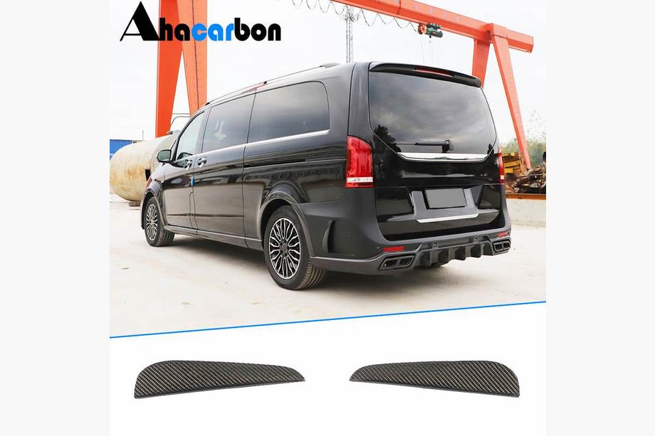 Mercedes Vito/V-class W447 2014- Rear Bumper Cover (2014-2019, Carbon) Image