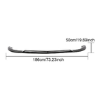 Mercedes Vito/V-class W447 2014- Front Bumper Lip Spoiler (2014-2019, Carbon) photo 6
