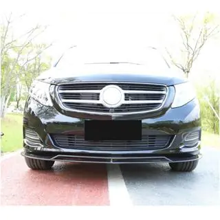 Front Bumper Lip Spoiler (2014-2019, Carbon) photo 3