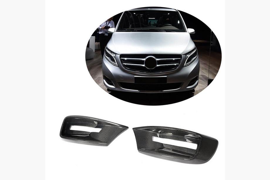 Mercedes Vito/V-class W447 2014- Fog Light Covers V1 (2014-2019, Carbon) Image