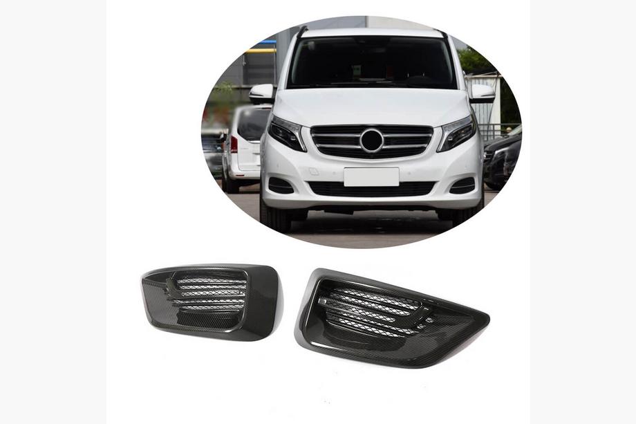 Mercedes Vito/V-class W447 2014- Fog Light Covers V2 (2014-2019, Carbon) Image