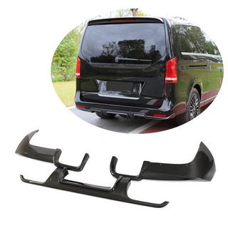 Rear Bumper Diffuser V3 (for V-Class 2014-2019, Carbon) photo 1