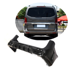 Mercedes Vito/V-class W447 2014- Rear bumper cover with diffuser (2014-2019, Plastic + Carbon) photo 1
