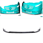 Mercedes Vito/V-class W447 2014- Front Bumper Lip Overlay (2020+, Dry Carbon) photo 2